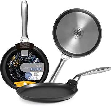 IBILI 465222 Sarten crepes titan 22 CM