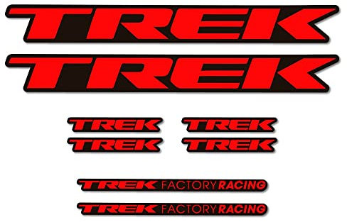 Adesivi compatibili con telaio bici Trek Factory Racing