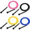 KINZIO Springseil für Fitness Erwachsene & Kinder für Boxen Rutschfest und ideal für Fitnes Crossfit Sport und Freizeit Verstellbare Größe Speed Rope (Rot)