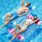 Dusor Luftmatratze Pool Zubehör 2Stück, XL Luftmatratze Wasser Hängematte, Aufblasbare Pool Spielzeug Wasserhängematte 4 In 1, Luftmatratze Pool Erwachsene, Wasserspielzeug für Erwachsene und Kinder
