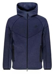 Nike FB7921-473 Tech Fleece Felpa con Cappuccio Uomo OBSIDIANHEATHER/Black Taglia M