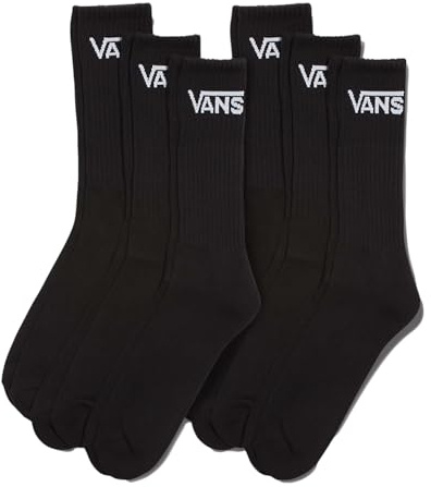 Vans Klassische Crew-Socken für Erwachsene (3er- und 6er-Pack) – lässige Socken für Herren und Damen, weicher und dehnbarer Stoff