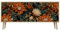 HEALANCY Cassettiera a 3 ante, Cassettiera per la Camera da letto Cassettiera Bassa per il Soggiorno, il Corridoio, la Camera da Letto Cassettiera Moderna di Design alla Moda