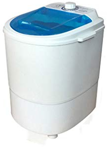 WolFum Power Mini-Waschmaschine kann Wäschetrockner waschen, Einzelwanne, Toplader, Wahser-Trockner, halbautomatisch
