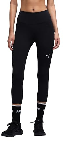 PUMA Damen ESSENTIALS Hochgeschnittene Capri-Trainingsleggings