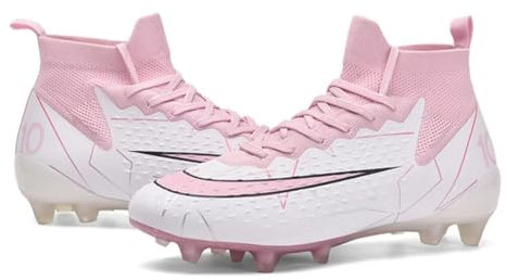 Mens Football Boots Women High-Top Outdoor Soccer Cleats Professional Trainers Competition Training Teenager Rugby Shoes