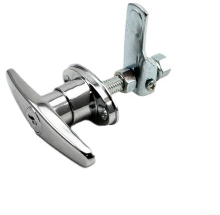 HOHOVYVY Garage Door Lock, T Shape Handle Lock, T-Handle Lock Set Made of Zinc Alloy with Keys Camper Attachment for Truck Garage Door