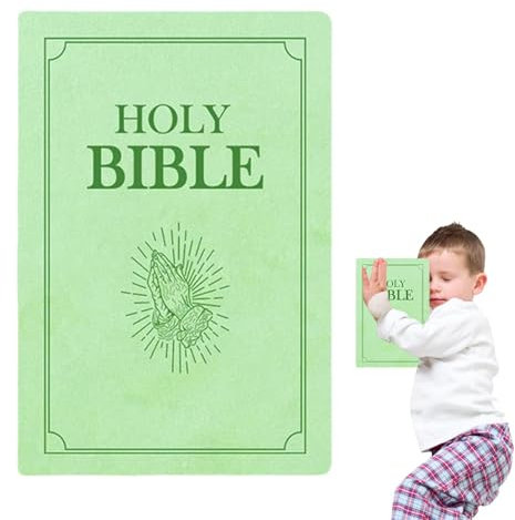 Bibelkissenbuch - Glaubensbibelkissen, Heiliges Bibelkissen | Buchförmiges Bibelvers-Kissen, aufklappbares Buch-Plüschkissen, Bibel für Frauen, gemütliches Glaubens-Bibelkissen, Bibel-Plüschkisse