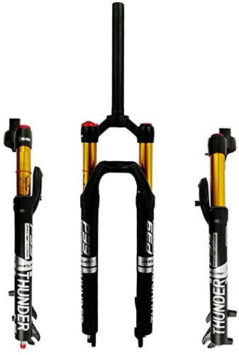 Forcella Ammortizzata 29 Pollici, Forcella Ammortizzata Idraulica per Bici da Discesa Freno a Disco Corsa 120mm per Ciclismo XC/AM/FR