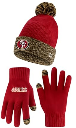 Ultra Game Jungen Marled Hat and Gloves Set Beanie-Mütze