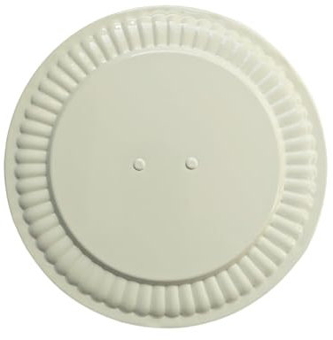Irnyso Metal White Fireplace Stove Pipe Flue Hole Cover 6719900 BM0353 Fits 4-8 Hole Adjustable Flue Cover BM0026 Chimney Caps Flue Plug