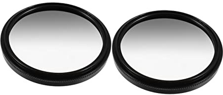Gadpiparty 52mm Verlaufs Graufilter für Spiegelreflexkamera 2 Stück Aluminium und Kunstharzoptik zur Belichtungsbalance