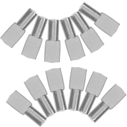 Cabilock Regalstifte-set 5 Mm Edelstahl Bücherregal Schrankregal für Möbelbeschläge Bücherregal Regalstifte