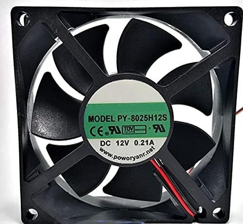 PY-8025H12S 8025 Fan 12V 0.21A 8CM 80MM Cooling Fan