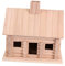 TOPPERFUN Nido Di Uccelli in Legno Tronco D'albero Casa Per Uccelli Arredamento Esterno Arredamento Boschivo Decorazione Per La Casa Degli Uccelli Da Appendere Cabina Birdhouse Di Legno