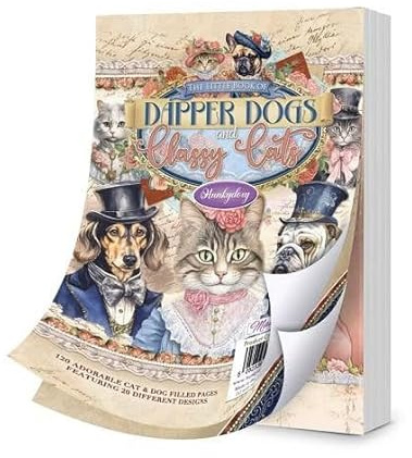 Hunkydory - The Little Book of Dapper Dogs & Classy Cats - LBK343 - rrp £9.99