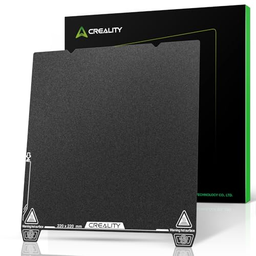 Creality Bauplatte 235 x 235 mm PC 3D-Druckerbettplattform für Ender 3/Ender 3 V2/K1/K1C/Ender 3 V3/Ender 3 V3 KE/Ender 3 V3 SE Bauplatte/Ender 5 S1/CR 10 SE 3D-Drucker