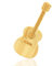 Ciway Bambou Matériau écologique clés USB de guitare avec capacité 32 Go bambou