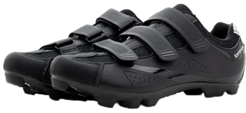Tommaso Montagna 100 Mountainbike-Schuhe, Herren-Radschuhe für Schotter-, Trek- und Rennräder, unverzichtbares Fahrradzubehör für Herrenfahrräder, SPD-Stollen nicht installiert, feste Schnürsenkel