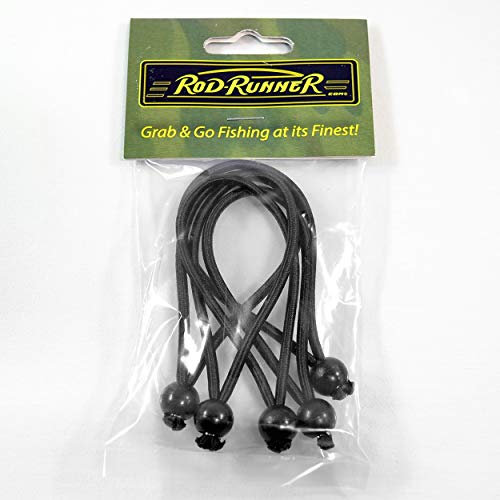 Rod-Runner Bungee | Set von 5 Bungee Straps für Angel Racks