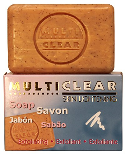 Multiclear - Savon Éclaircissant. Exfoliant