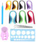 Papier Quilling Kits Set 700pcs 5mm Quilling Streifen + Curling Schlitzstift Pinzette Herrscher