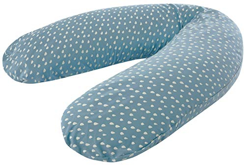 Träumeland T040836 Stillkissen elastisch Tropfen ozeanblau, mehrfarbig