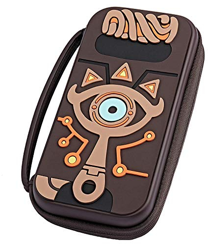 Schutzhülle für Nintendo Switch Zelda (Silikon-Hartschale, mit Sheikah-Augen) für Nintendo Switch Konsole Joy-con Joy-Straps Zubehör, wasserdicht / tragbar