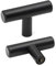 LONTAN 15 Pack Black Door Knobs Black Kitchen Handles Cabinet Knobs Kitchen Cupboard Knobs Matt Black Wardrobe Handles Drawer Knobs Cabinet Door Knobs Kitchen Door Knobs