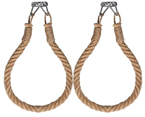 Akamino Toilettenpapierhalter mit nautischem Seil, Wandmontage, industrieller Handtuchhalter für Badezimmer-Dekor (Juteseil, 60 cm), 2 Stück