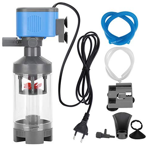 5 en 1 Pecera de Acuario Filtro Ultra silencioso Bomba de Filtro de pecera Multifuncional de 3 etapas Bomba de Filtro de circulación Interna de Acuario(EU 220V)