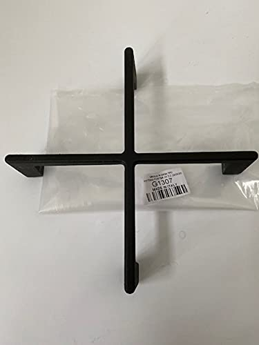 COMPATIBILE CON 1 Griglia in ghisa Foster smaltata ruvida completa di gommini antigraffio 1 fuoco per tripla corona x 9601729(MISURA 223 MM X 160 MM ALTEZZA 50 MM)