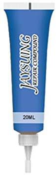 goodjinHH 01 20ml,Leder Reparatur Creme Set für Ledercouch Lederjacke Autositz Sofa Mäntel,Beseitigt Kratzer Risse Abschürfungen,Einschließlich schwarz weiß usw 9 Farben (Blau, 20ml)
