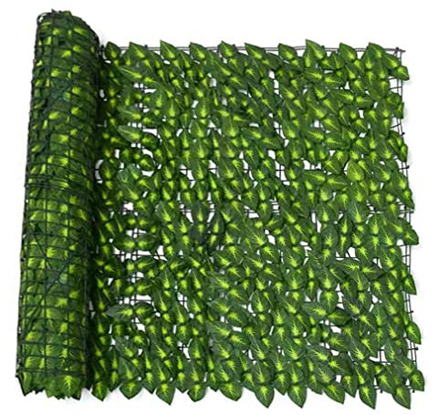 Künstliche Hecke Sichtschutz Künstliche Sichtschutzzaun Leaves Vine Privacy Zaun Wand Screen Garten Rattan Zaun Screening Rollen für Hinterhof Garten Home Decor Greenery Walls GXBCS 121(Color:,Size