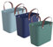 Rotho Albula 3er-Set Einkaufskorb 25l, Kunststoff (PP recycelt), Mehrfarbig, 3x25l, (40 x 23,5 x 34 cm), 3