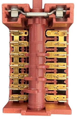JCSPARES® - Commutatore Selettero Regolazione Manopola Cottura Gottak 6+0 Posizioni 7+7 Contatti Compatibile Con Nardi Ed Ulteriori