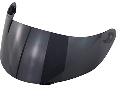 GoolRC Motorcycle Helmet Lens,Motorcycle Wind Shield Helmet Lens Visor Replacement for AGV K1 K3SV K5 Full Face Helmet, Black