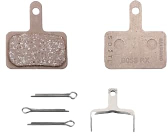 Shimano B05S-RX Disc Brake Pad and Spring - Resin Compound, Stainless Steel Back Plate