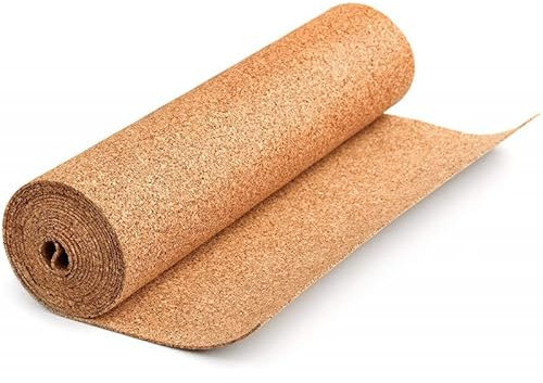 Rouleau de liège naturel Ep. 4mm Larg. 100Cm Long. 5M