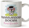 MUGFFINS Tazas para TRABAJADORA SOCIAL mujer - En Español - Koalificado/koalificada - 11 oz / 330 ml - Regalo original y divertido