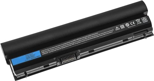 FESTAS 5200mAh FRR0G J79X4 RFJMW 7FF1K MHPKF Batterie Compatible avec Dell Latitude E6220 E6230 E6320 E6330 XFR E6120 Series K4CP5 V7M6R TPHRG YJNKK 5X317 312-1381 312-1241 Ordinateur PC Portable