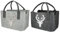 Handgefertigte Filz Tasche Hirsch Glitzer | Robust, Waschbar, mit Elegantem Glitter Design - 20x40x26 cm Tragetasche, Weihnachten, Renntier Filz Xmas, Hirsche, Hirsch, Geschenkidee