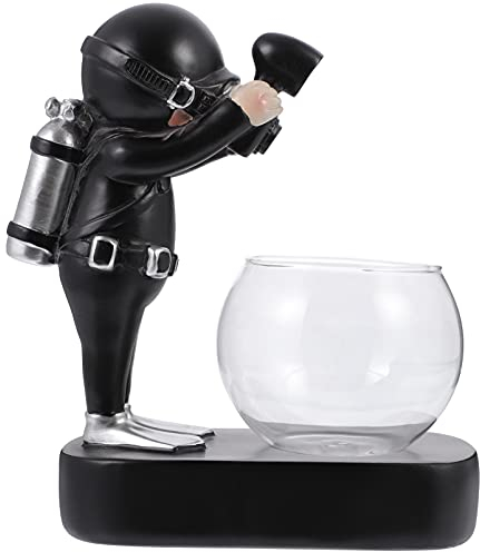 Hydro Planter Jardinières hydroponiques Pot de Fleur en Verre de Plongeur décoratif éclairant l'aquarium en Verre de Terrarium de Plante for la décoration de Bureau de Salon Pot de Plante hydroponique