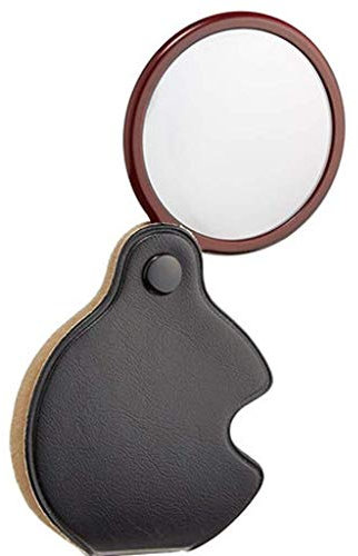 Loupe de Lecture Loupe Loupe Optique Pliante, Loupe de Lecture HD Portable, Petit Verre, Fournitures de Bureau de Papeterie Loupe de Poche