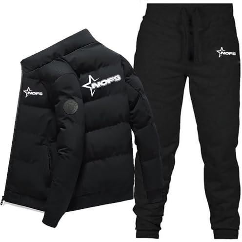 XKPhframe NOFS jacke winter jacket herren, Cortez Y2K for Men, Casual Tops,Y2K Hip Hop Streetwear, Transition Jacket, Lightweight, puffer jacke herren, men's stand-up collar jacket, Unisex