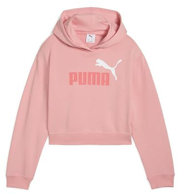 PUMA Mädchen ESS 2 Color No. 1 Logo​ Short Length Hoodie TR G Kapuzenpullis, Pink Fruit,
