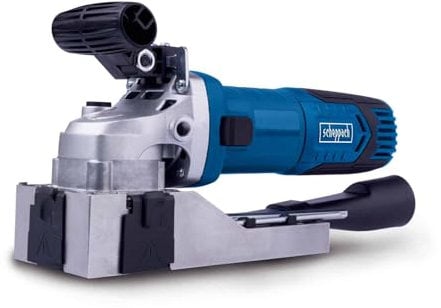 Scheppach Lackfräse LFR720 | zur Entfernung von Farben und Lacken | 720W Leistung | Drehzahl 10.000 min-1 | Fräsbreite 80mm | Frästiefe 0 – 0,3mm | inkl. 4 Wendemesser (vormontiert) und Absaugadapter