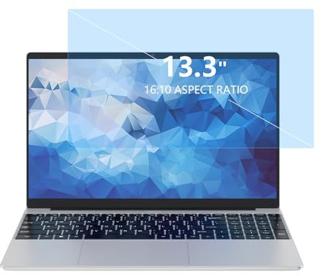 Koelaa Anti Blaulichtfilter 13.3 Zoll für 16:10 Seitenverhältnis Monitor, Anti-Blaulicht & Anti Blendschutz Displayschutz, Augenschutz, Abnehmbarer Displayschutzfolie-13.3 (16:10)