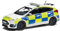 Corgi VA15304 Ford Focus Mk3 RS, Polizei-Demonstrator, Druckguss, Maßstabsmodell, Weiß
