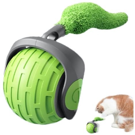 Cat Ball Toy, Smart Rolling Automatic Cat Toys, Moving Ball, Interactive Motion Activated Dog Toy, Indoor Outdoor Cat Toy, Automatic Pet Toy, Motion Sensor Dog Ball, Engaging Cat Toys, Self-Moving Cat